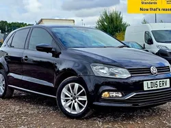 Black Used 2015 VW Polo SE Hatchback | £7,488 (Fair price)