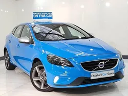 Blue Used 2015 Volvo V40 R-Design Estate | £3,695 (Super price)
