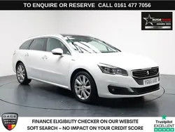 White Used 2015 Peugeot 508 GT-line Sedan | £8,180 (Expensive)