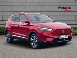 Red Used 2024 MG ZS Trophy Connect Sedan | £17,708 (Fair price)