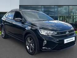Deep black Used 2024 VW Taigo R-line SUV | £22,985 (Fair price)