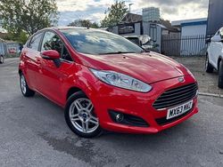 Red Used 2013 Ford Fiesta Zetec Hatchback | £2,995 (Fair price)