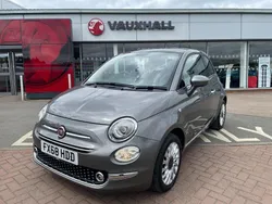 Grey Used 2018 Fiat 500 Lounge Hatchback | £7,882 (Fair price)