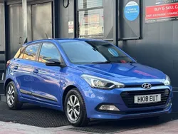 Blue Used 2018 Hyundai i20 GO! Hatchback | £7,689 (Fair price)