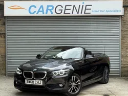 Black Used 2018 BMW 220 Sport Line Cabriolet | £11,495 (Fair price)