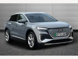 Grey Used 2022 Audi Q4 e-tron S-Line SUV | £28,195 (Good price)