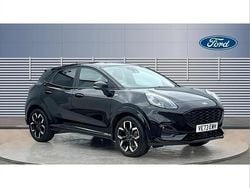 Black Used 2023 Ford Puma ST-Line X SUV | £16,936 (Fair price)