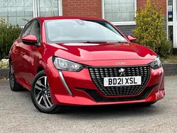 Red Used 2021 Peugeot 208 Allure Hatchback | £13,295 (Fair price)