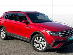 Red Used 2024 VW Tiguan Allspace Life SUV | £26,831 (Fair price)