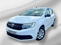 White Used 2019 Dacia Sandero Essentiel Hatchback | £7,995 (Fair price)