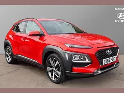 Orange Used 2018 Hyundai Kona Premium SE SUV | £11,099 (Fair price)