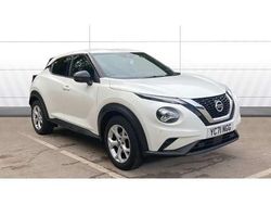 White Used 2021 Nissan Juke N-Connecta SUV | £12,947 (Fair price)