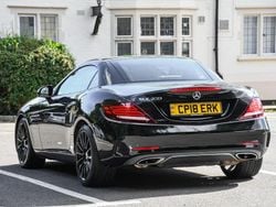 Black Used 2018 Mercedes SLC200 AMG line Cabriolet | £17,396 (Fair price)