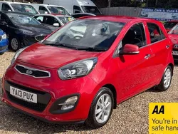 Red Used 2013 Kia Picanto 2 Hatchback | £5,450 (Fair price)