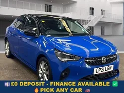 Blue Used 2021 Vauxhall Corsa Elite Hatchback | £9,899 (Fair price)