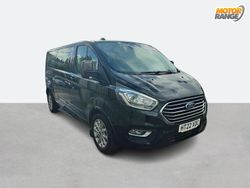 Black Used 2022 Ford Tourneo Custom Titanium Van | £22,895 (Good price)