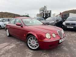 Red Used 2007 Jaguar S-Type SE Sedan | £2,299 (Fair price)