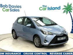 Blue Used 2017 Toyota Yaris Hatchback | £10,150 (Fair price)