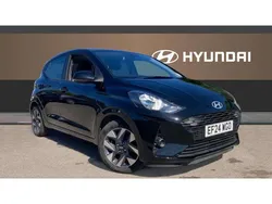 Black Used 2024 Hyundai i10 Advanced Hatchback | £14,136 (Fair price)
