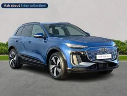 Blue Used 2025 Audi Q6 e-tron S-Line SUV | £53,073 (Super price)