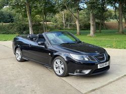Black Used 2010 Saab 9-3 Cabriolet Aero Cabriolet | £5,495