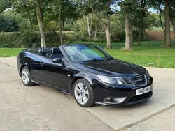 Black Used 2010 Saab 9-3 Cabriolet Aero Cabriolet | £5,495