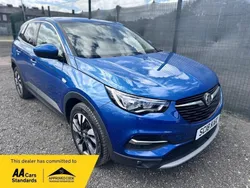 Blue Used 2018 Vauxhall Grandland X Sport SUV | £7,795 (Fair price)