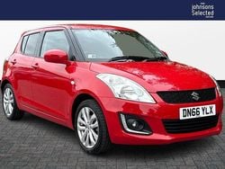 Red Used 2016 Suzuki Swift SZ-L Hatchback | £8,965 (Fair price)