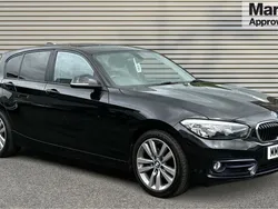 Black Used 2016 BMW 118 Sport Line Hatchback | £10,890 (Fair price)