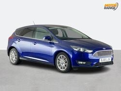 Blue Used 2018 Ford Focus Zetec Hatchback | £7,895 (Good price)