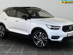 White Used 2019 Volvo XC40 R-Design Pro SUV | £20,995 (Good price)
