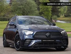 Blue Used 2020 Mercedes E220 AMG line Estate | £24,990 (Expensive)