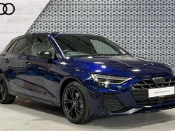 Blue Used 2025 Audi A3 e-tron Black Edition Hatchback | £36,302
