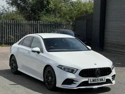 White Used 2019 Mercedes A180 AMG line Sedan | £16,995 (A bit pricey)