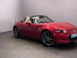 Red Used 2017 Mazda MX5 Inclusive Cabriolet | £15,699 (Fair price)