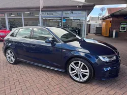 Blue Used 2017 Audi A3 S-Line Hatchback | £8,990 (Fair price)