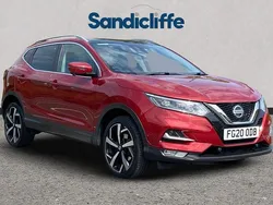 Red Used 2020 Nissan Qashqai Tekna SUV | £15,981 (Fair price)