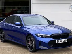 Blue Used 2024 BMW 320 M Sport | £32,800 (Fair price)