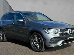 Grey Used 2019 Mercedes GLC300e AMG line SUV | £23,690 (Fair price)