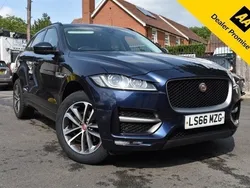 Blue Used 2016 Jaguar F-Pace R-Sport SUV | £12,990 (Fair price)