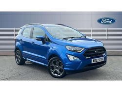 Blue Used 2022 Ford Ecosport ST-Line SUV | £11,253 (Fair price)