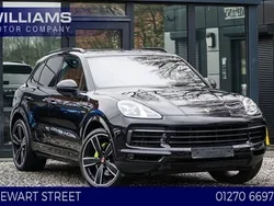 Black Used 2021 Porsche Cayenne SUV | £57,588 (A bit pricey)