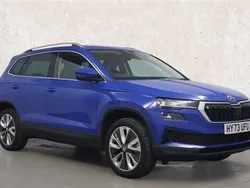 Blue Used 2023 Skoda Karoq SE L SUV | £25,664 (Fair price)