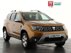 Orange Used 2018 Dacia Duster Comfort SUV | £9,299 (A bit pricey)