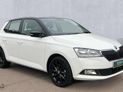 Candy white Used 2021 Skoda Fabia Colour Edition Hatchback | £13,990 (Fair price)