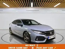 Grey Used 2017 Honda Civic Sport Hatchback | £12,399 (Fair price)