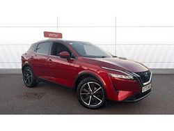 Red Used 2022 Nissan Qashqai Tekna SUV | £21,208 (Fair price)