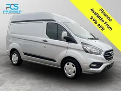 Moondust silver (metallic paint) Used 2021 Ford Transit Custom Trend | £10,000 (Super price)