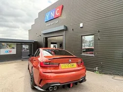 Orange Used 2020 BMW 330e M Sport Sedan | £21,491 (Expensive)