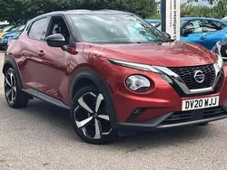 Red Used 2020 Nissan Juke Tekna SUV | £15,590 (Fair price)